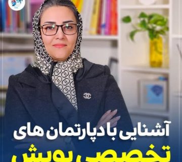 آشنایی با دپارتمان های تخصصی پویش آشنایی با دپارتمان های تخصصی پویش
